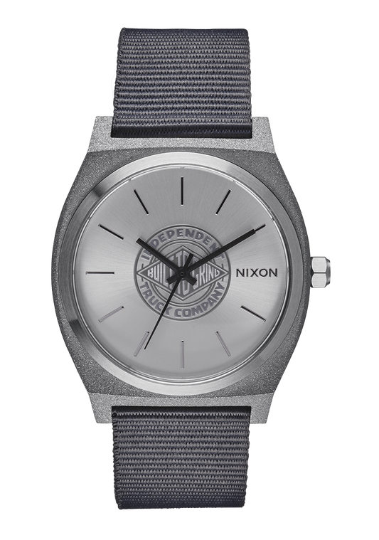 Nixon 'Independent Time Teller' Watch - All Silver