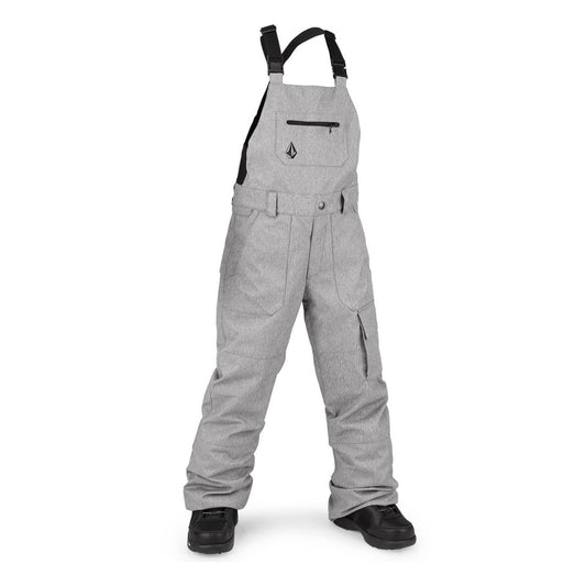 Volcom 'Barkley' BIB Overall - Heather Grey (KIDS)