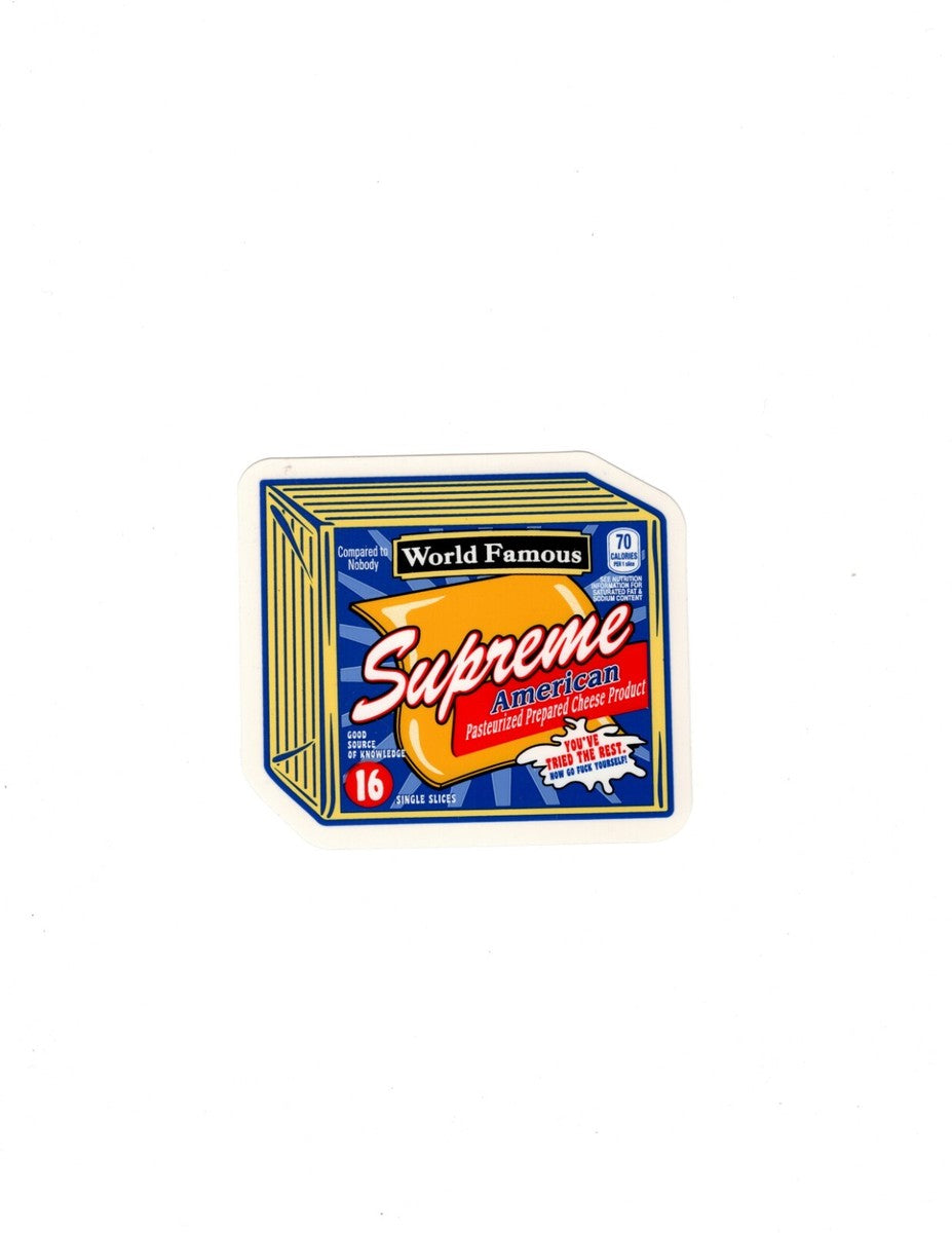 Supreme 'Cheese' Sticker - Multi