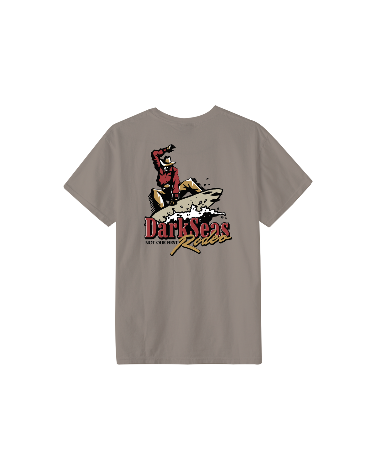 Dark Seas 'Rodeo' Tee - Vintage Khaki