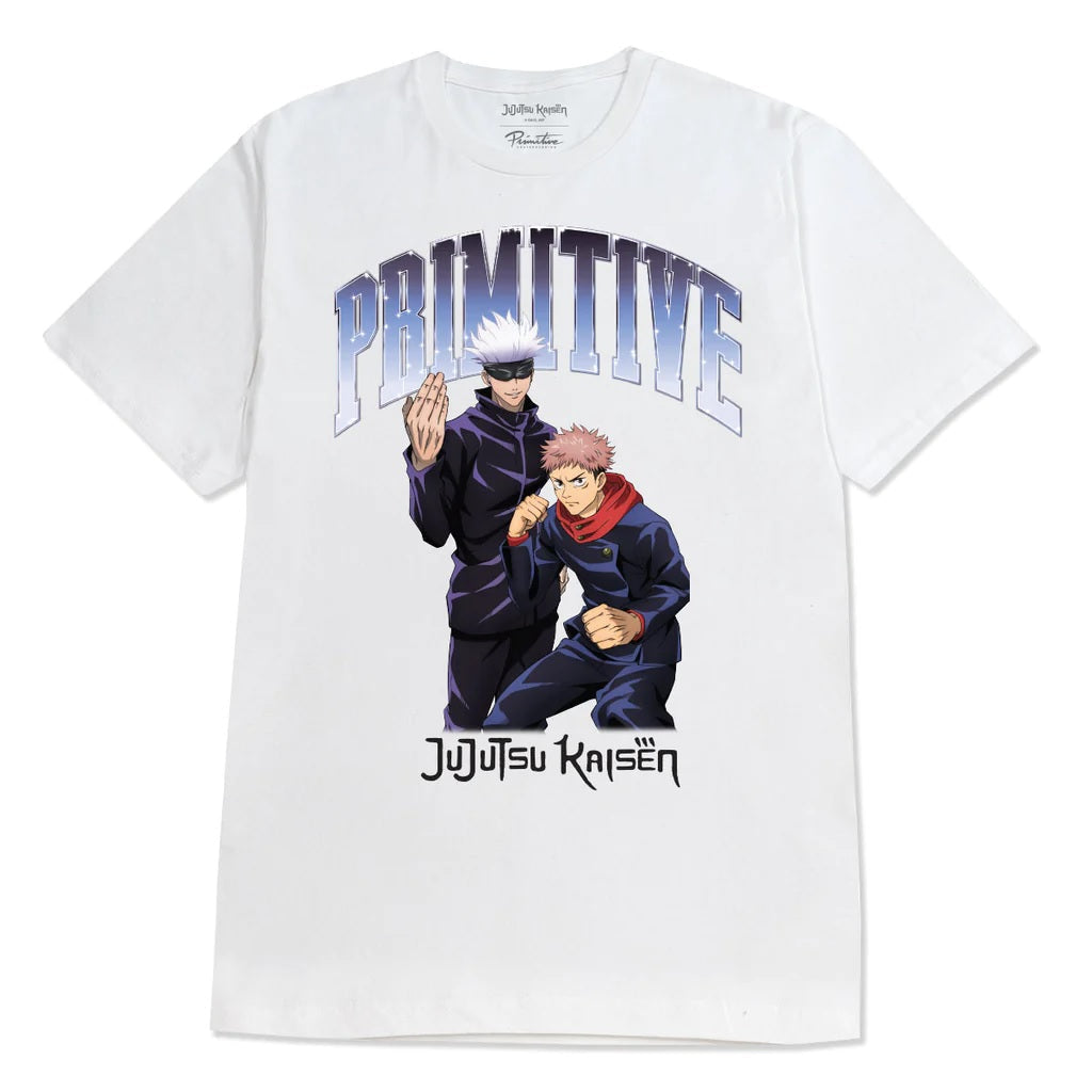 Primitive x Jujutsu Kaizen 'Duo' Tee - White