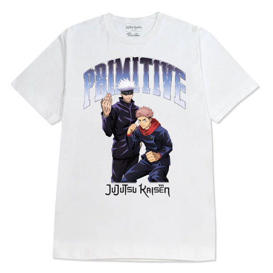 Primitive x Jujutsu Kaizen 'Duo' Tee - White
