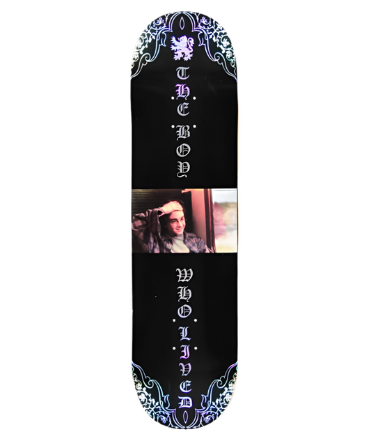 Color Bars x Harry Potter 'Boy Who Lived' Deck - Black/Silver