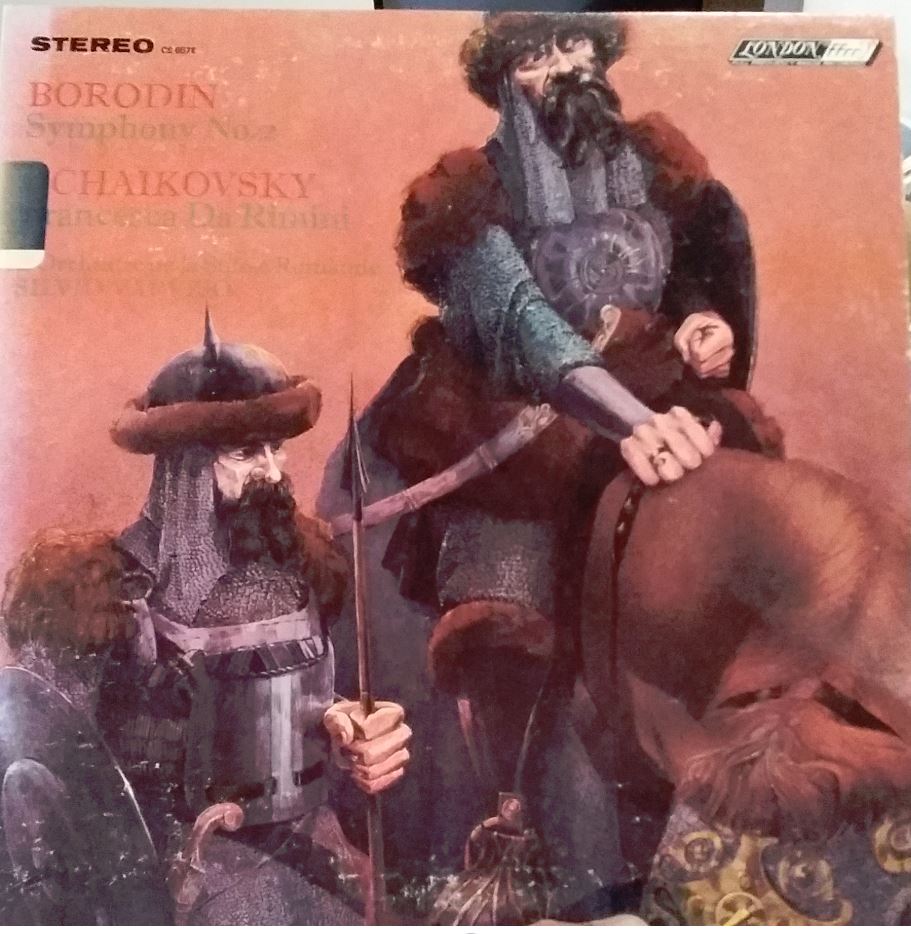 Borodin*, Tchaikovsky*, Silvio Varviso, L'Orchestre De La Suisse Romande ‎/ Symphony No. 2 / Francesca Da Rimini - LP Used