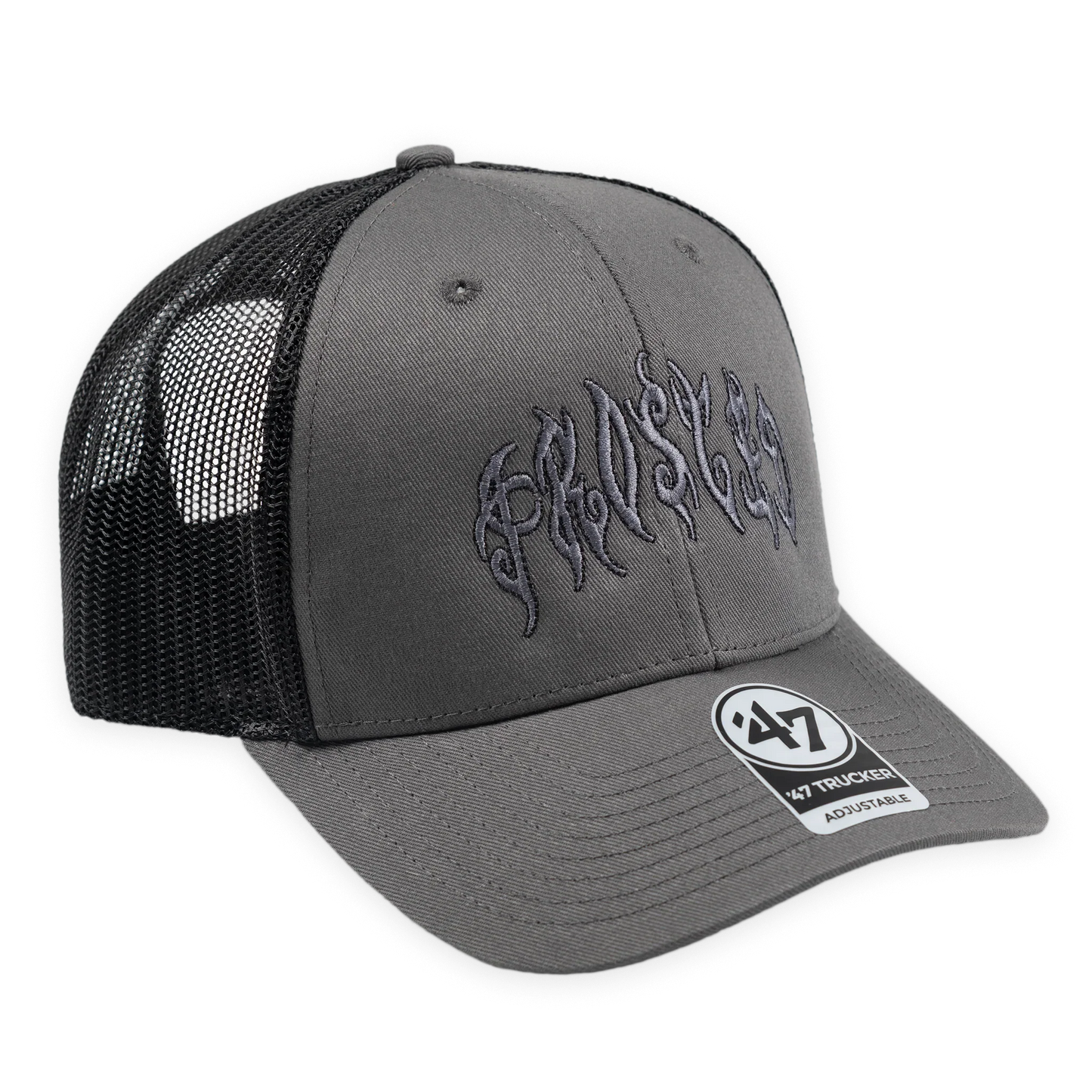Frosted Skateboards 'Vahan’s Graphic 2' Trucker Cap - Charcoal/Black