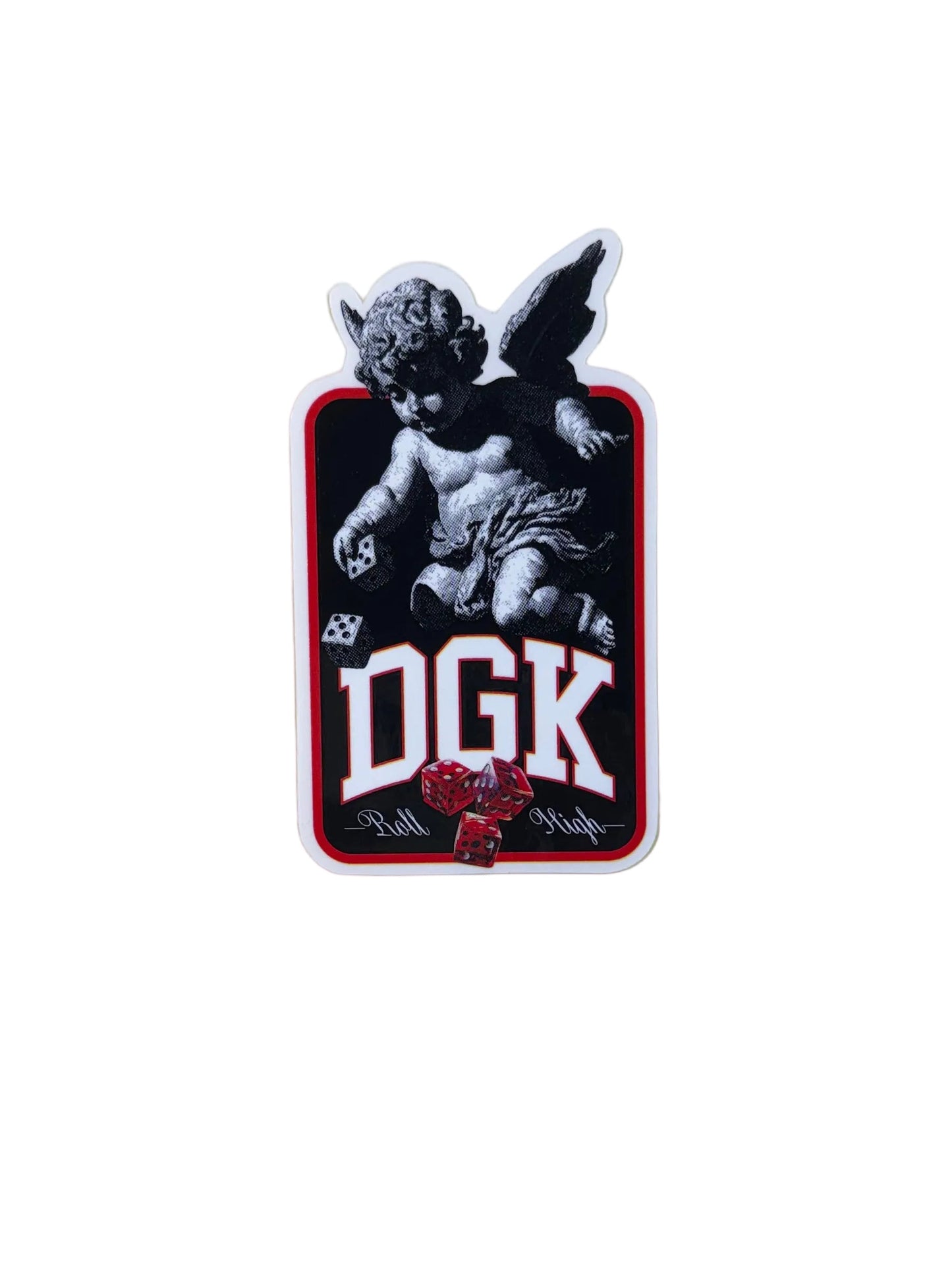 DGK 'Roll High' Sticker - Multi