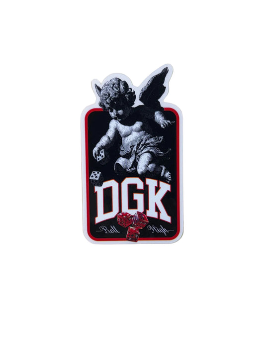 DGK 'Roll High' Sticker - Multi