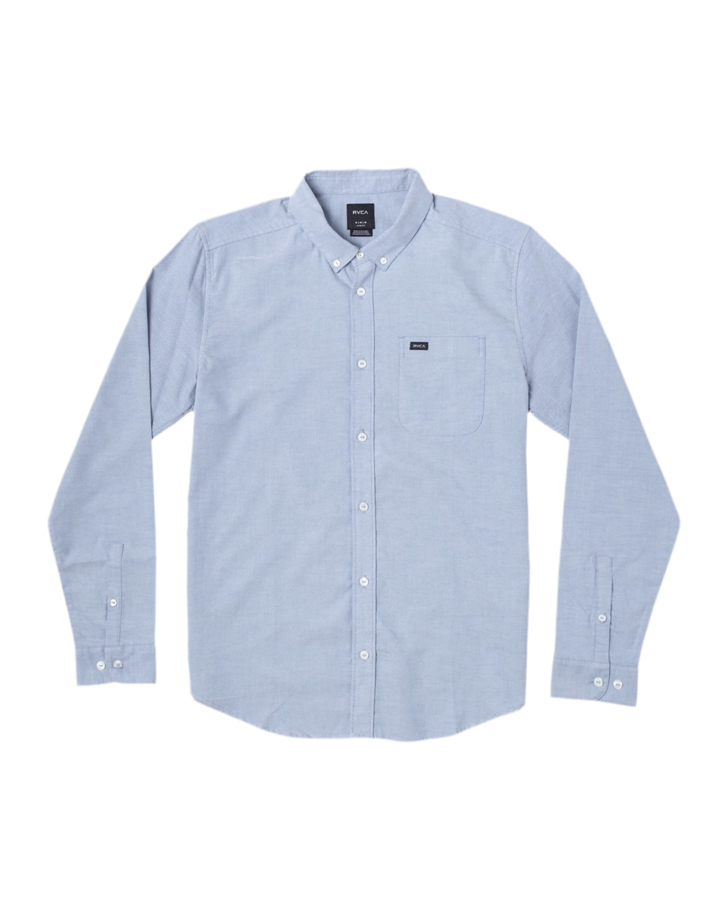 RVCA 'That'll Do' L/S Shirt - Oxford Blue