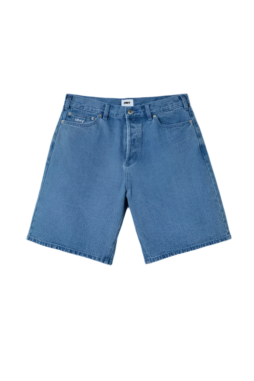 Obey 'Bigwig Baggy' Shorts - Denim