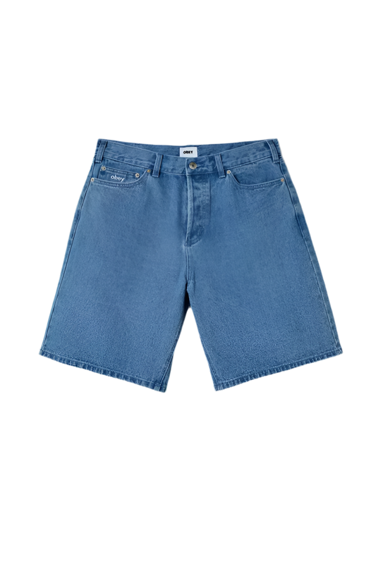Obey 'Bigwig Baggy' Shorts - Denim