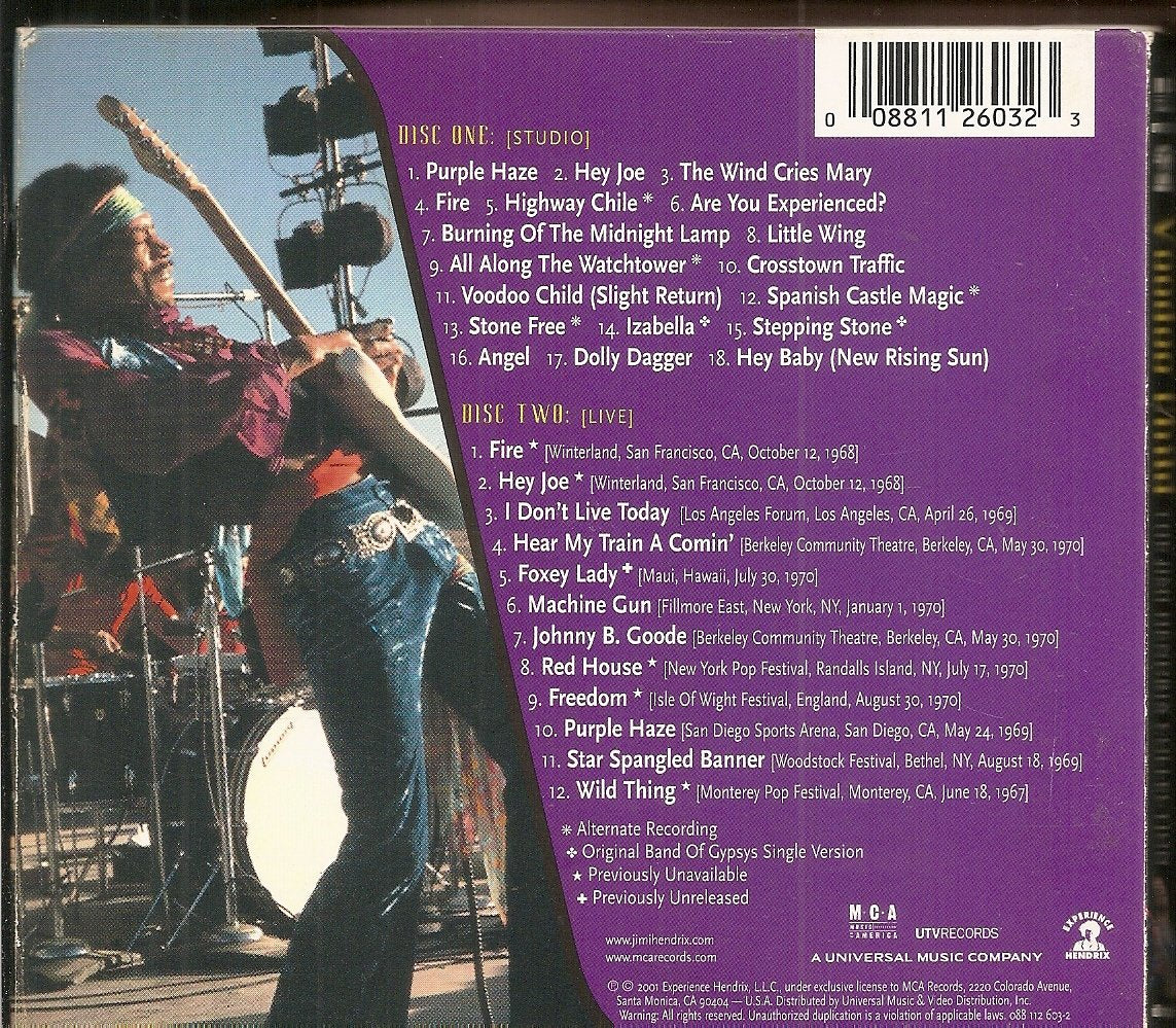 Jimi Hendrix / Voodoo Child: Hendrix Collection - CD (Used)