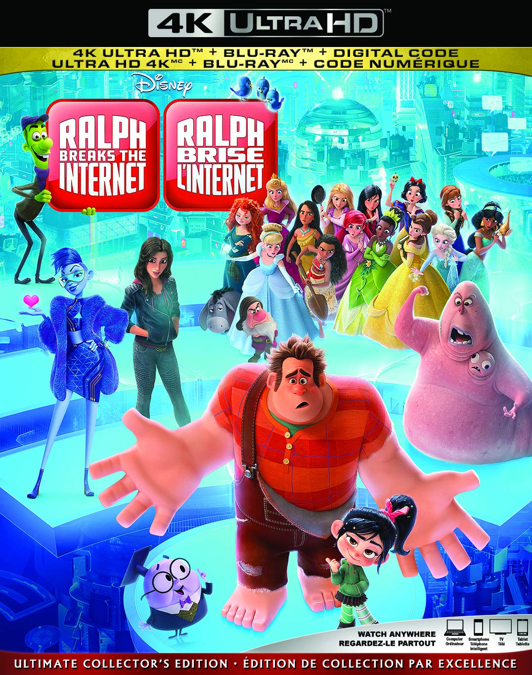 Ralph Breaks the Internet - 4K/Blu-Ray