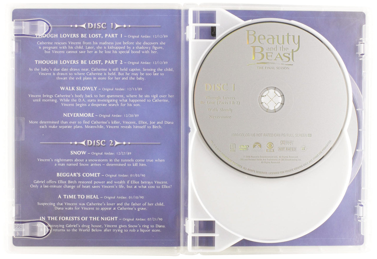 Beauty and the Beast: Season 3 - DVD