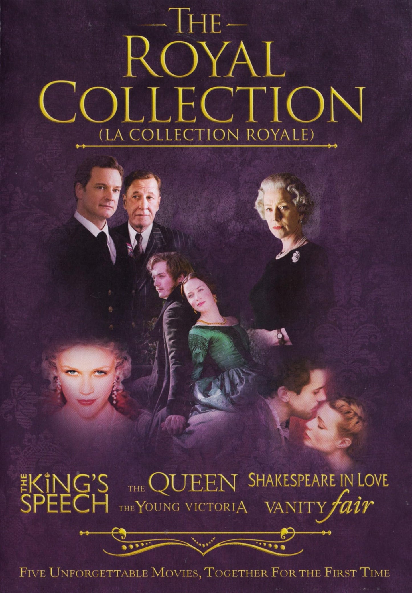 The Royal Collection (The King's Speech / The Queen / The Young Victoria / Shakespeare in Love / Vanity Fair) (Bilingual)/DVD