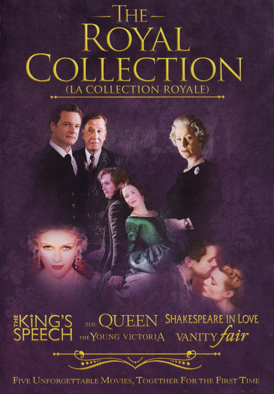 The Royal Collection (The King's Speech / The Queen / The Young Victoria / Shakespeare in Love / Vanity Fair) (Bilingual)/DVD