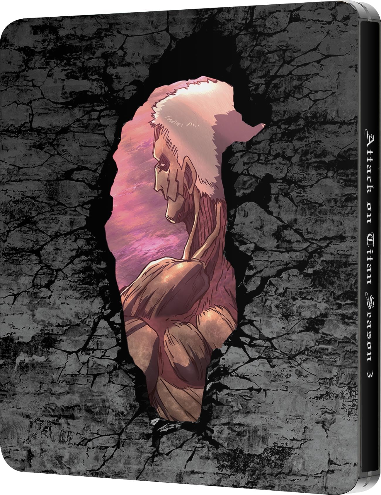 Attack on Titan / Season 3 Complete: Steelbook - Blu-Ray