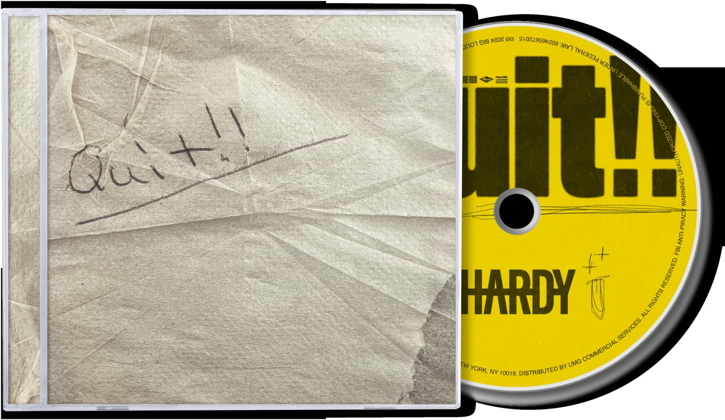 Hardy / Quit!! - CD