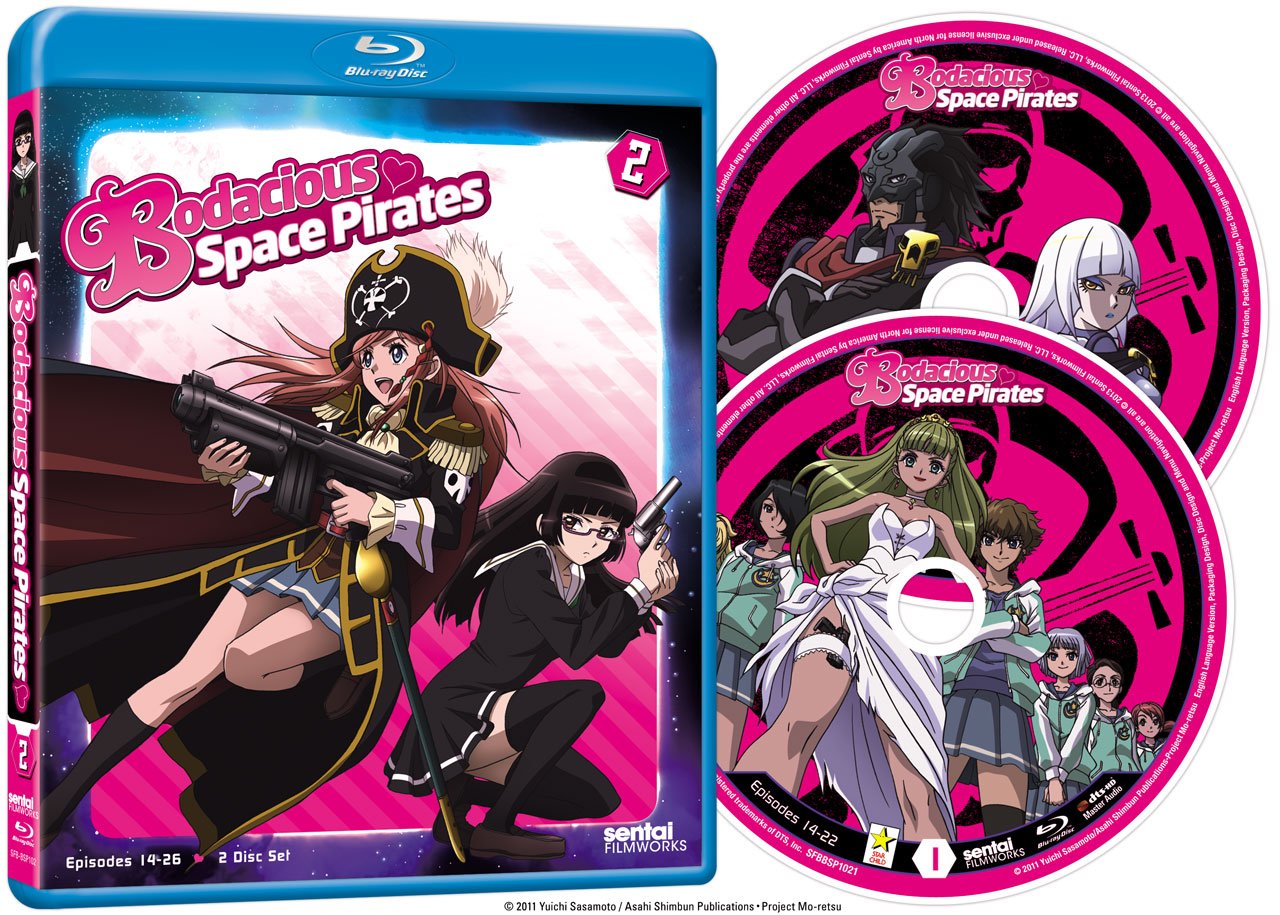 Bodacious Space Pirates: Collection 2 (ep.14-26) [Blu-ray]