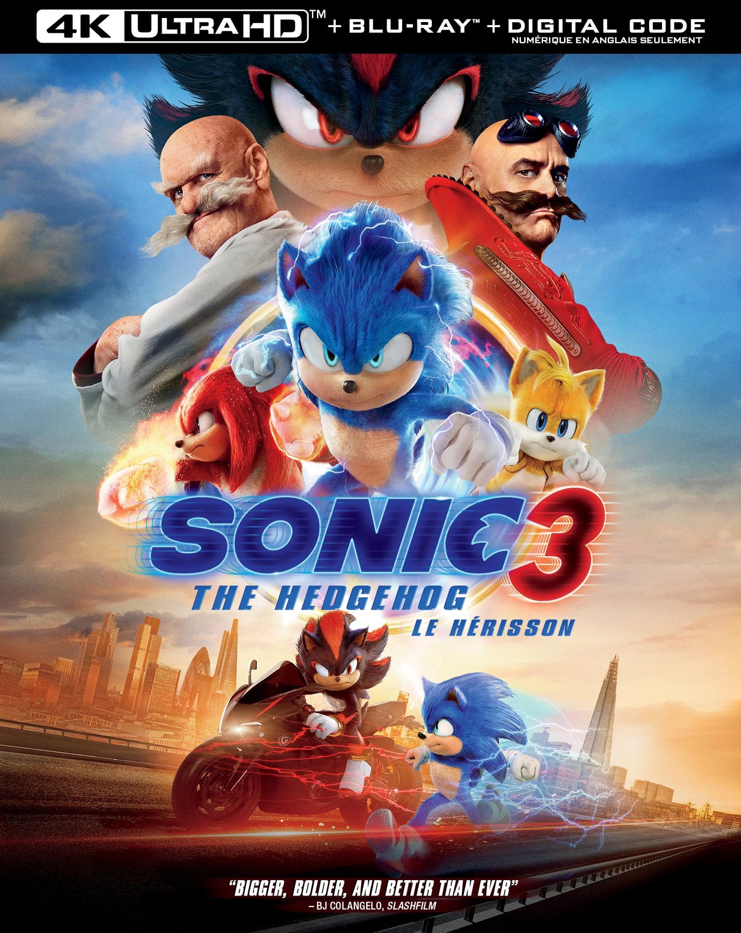 Sonic The Hedgehog 3 - 4K