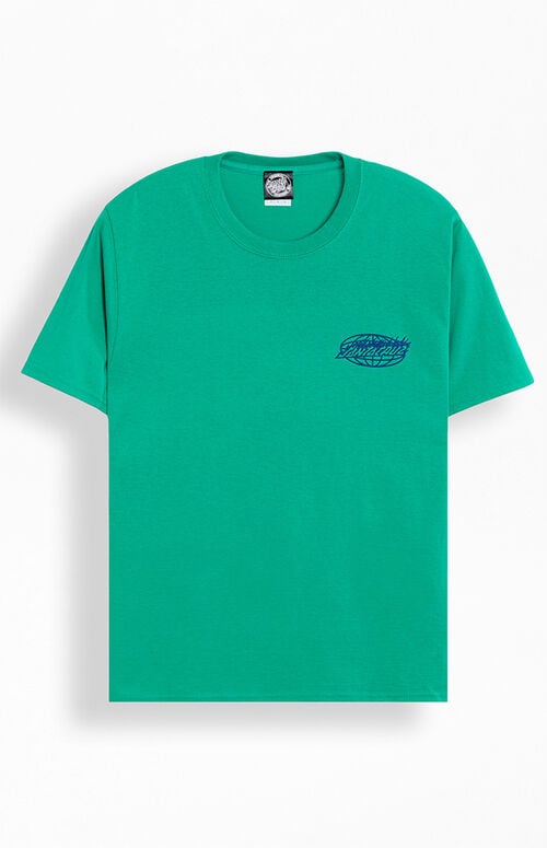Santa Cruz 'Global Flame' Tee - Green