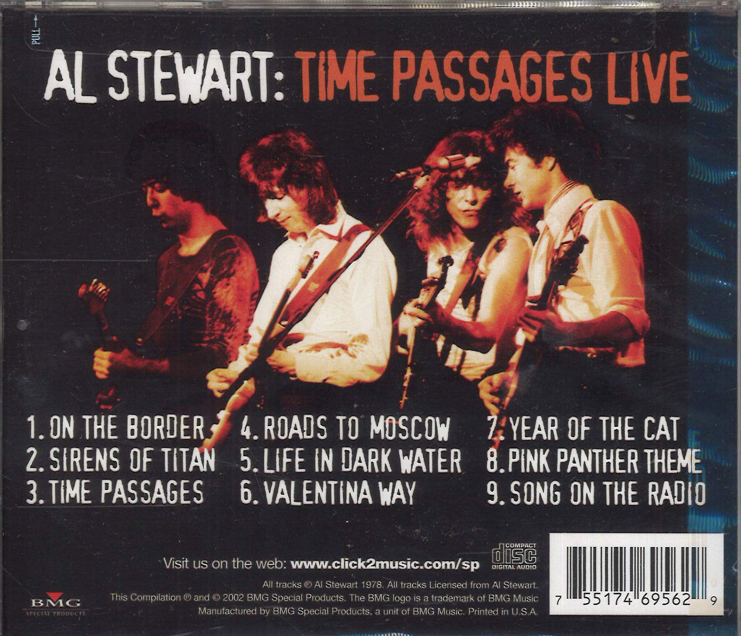 Al Stw=ewart / Time Passages Live - CD (Used)