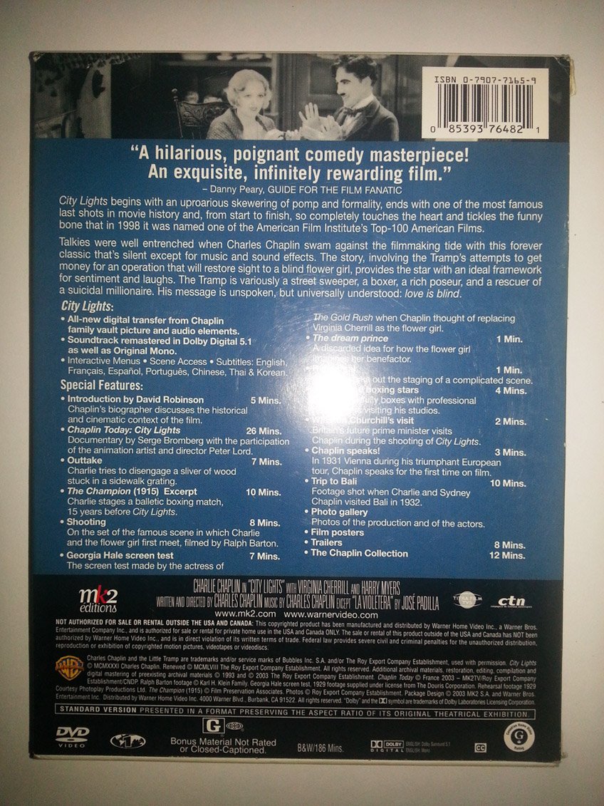 City Lights: The Chaplin Collection (Two-Disc Special Edition) (Sous-titres français) [Import]