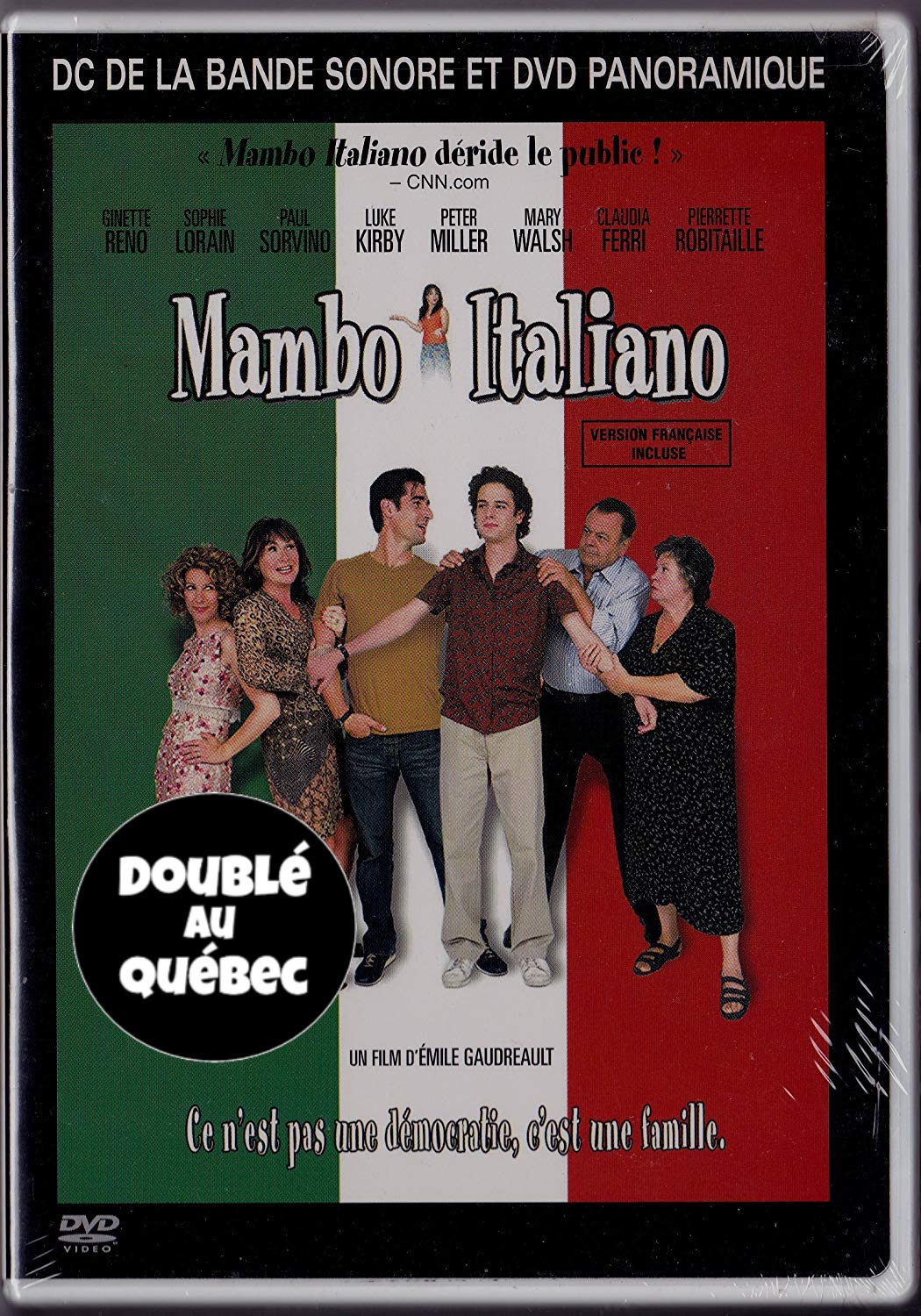 Mambo Italiano (English/French) 2004 (Widescreen) Doublé au Québec (DVD + CD Soundtrack)