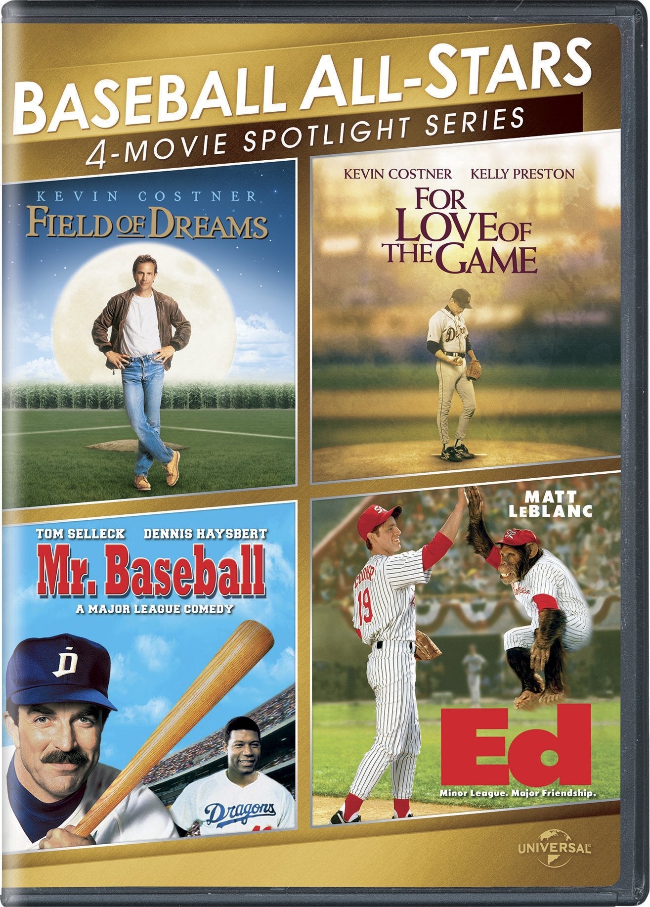 Baseball All-Stars 4-Movie Spotlight Series