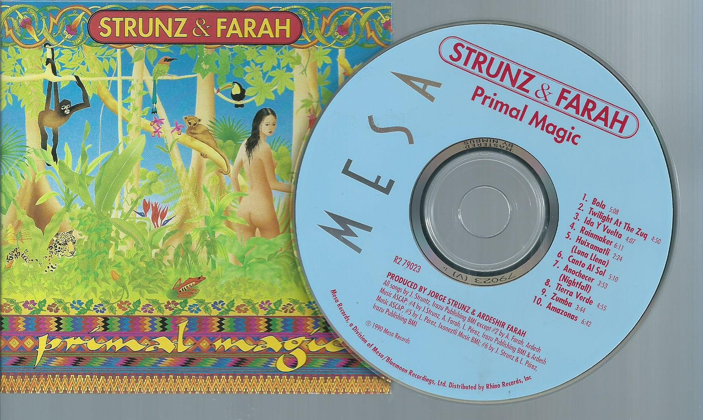 Strunz & Farah / Primal Magic - CD (Used)