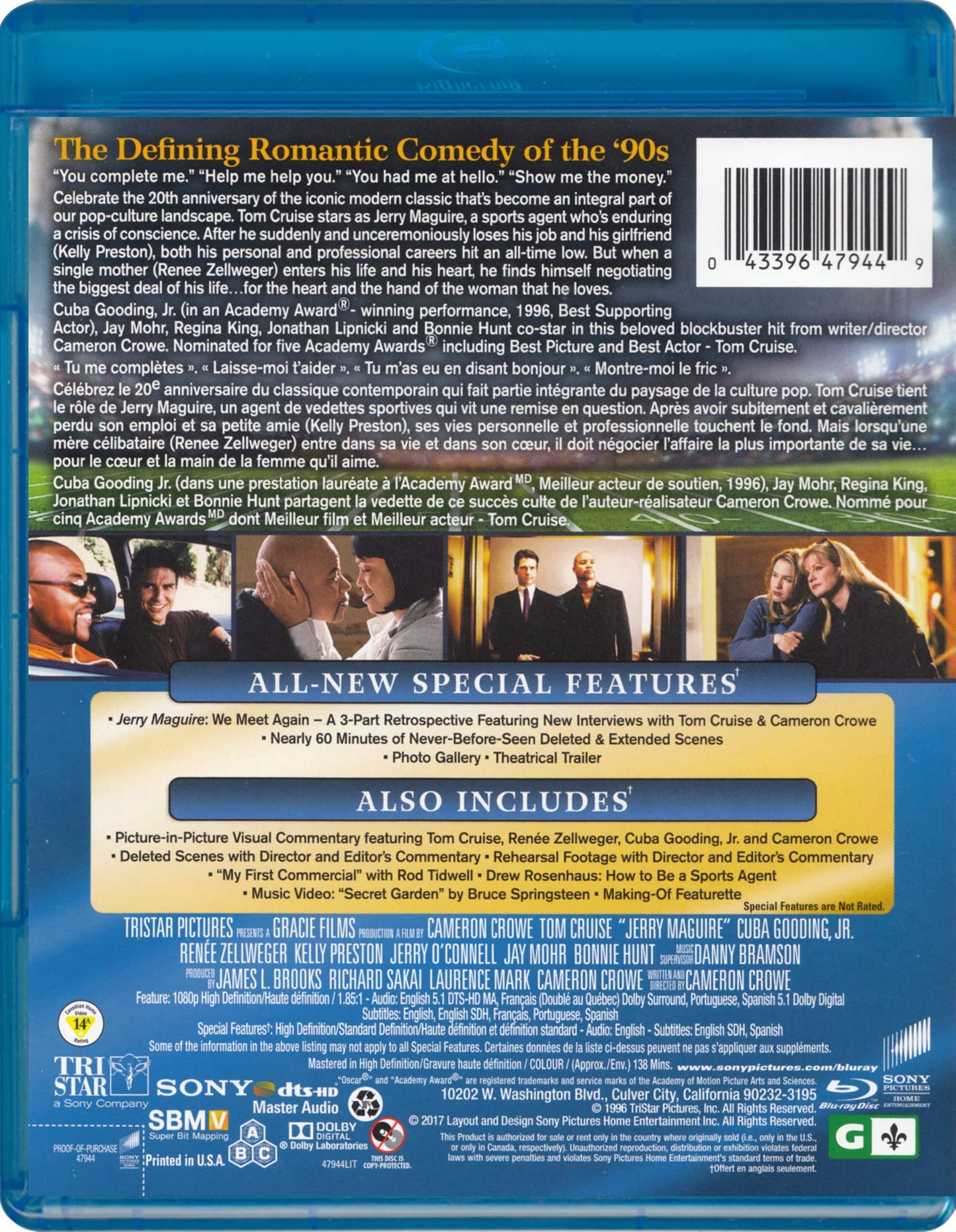 Jerry Maguire [Blu-ray] (Bilingual)