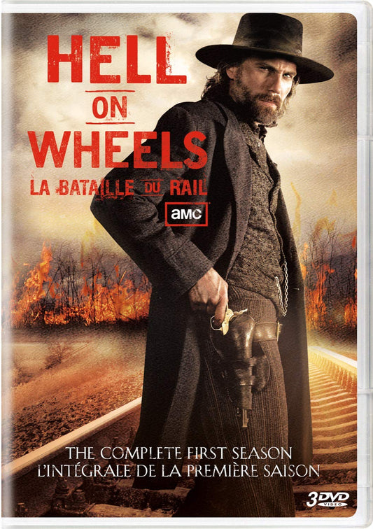 Hell on Wheels: The Complete First Season / La bataille du rail: L'Intégrale de la première saison (Bilingual) - DVD (Used)