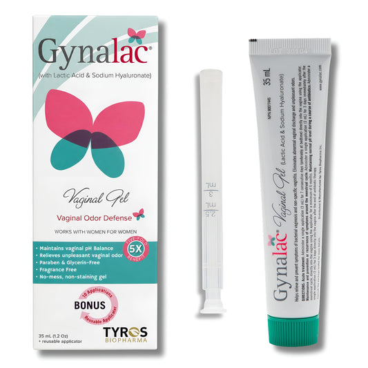 Gynalac BV Treatment for Women - Fast & Effective Bacterial Vaginosis Treatment for Women - Clinically Proven Odor Relief, Restores pH, Long Lasting Moisturizing, Antibiotic Free, Easy to Use 🍁 All In One Marketplace Canada