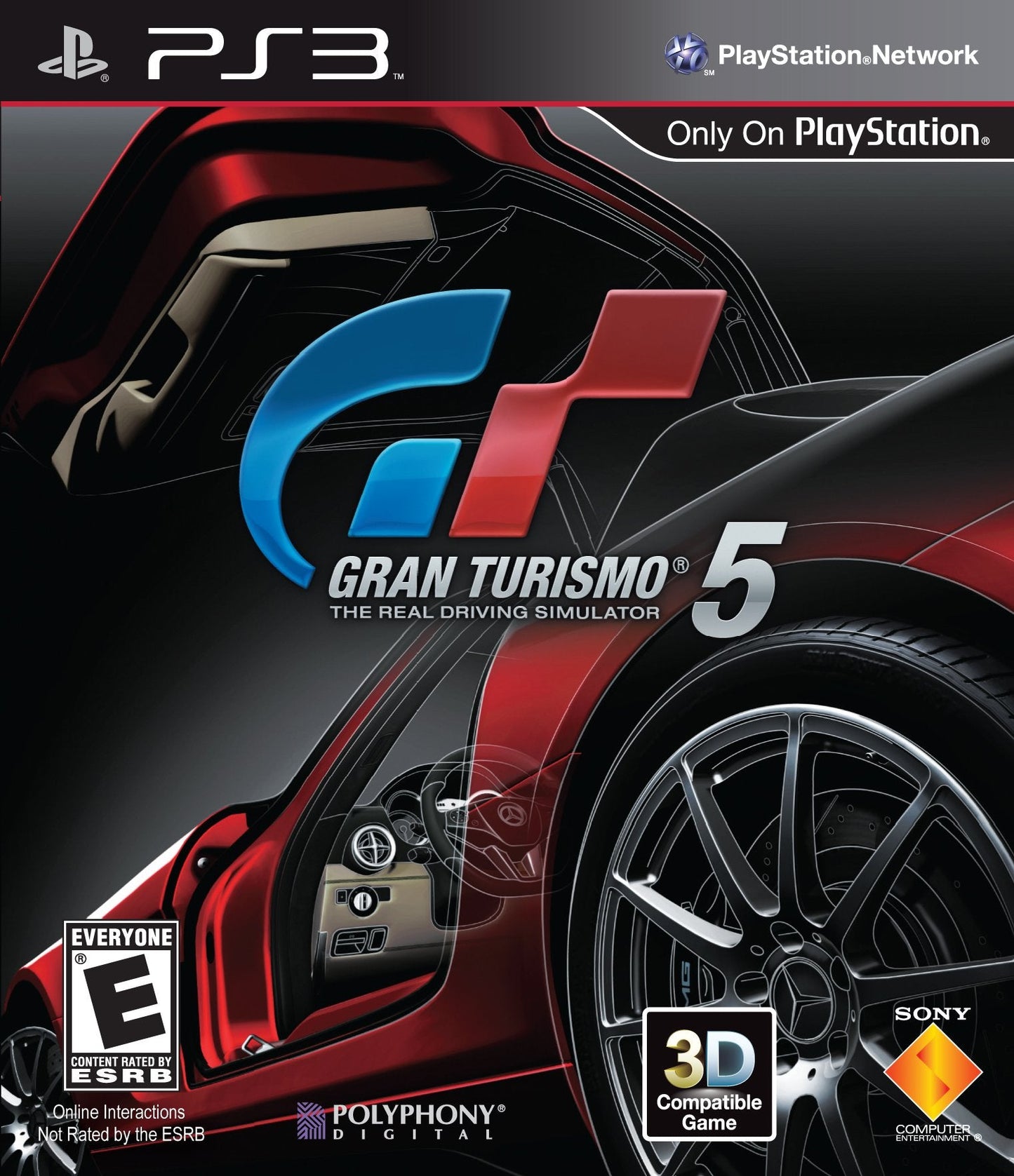 Gran Turismo 5 - PS3 Standard Edition (Used)