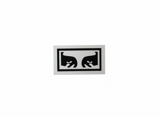 Obey 'Mini Icon Eyes' Sticker - White