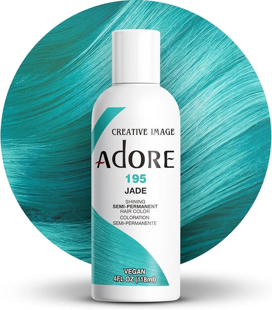 COLORATION SEMI-PERMANENTE ADORE 195 JADE 4OZ
