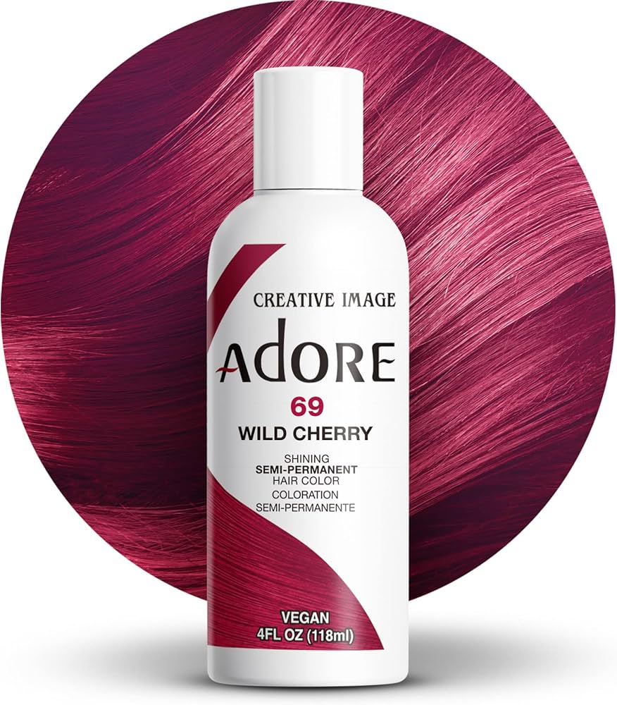COLORATION SEMI-PERMANENTE ADORE WILD CHERRY 69 4 OZ