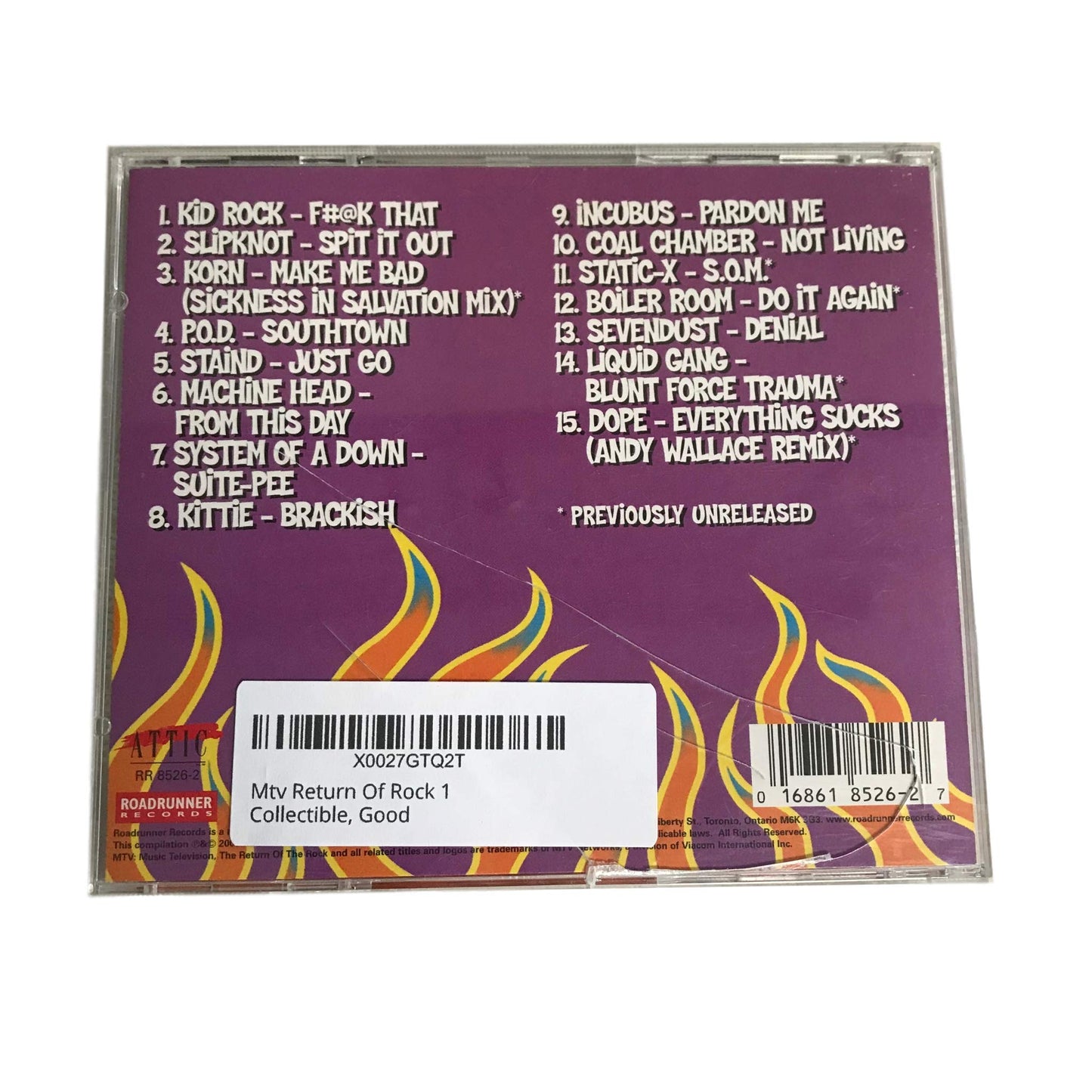 Various / Mtv Return Of Rock 1 - CD (Used)
