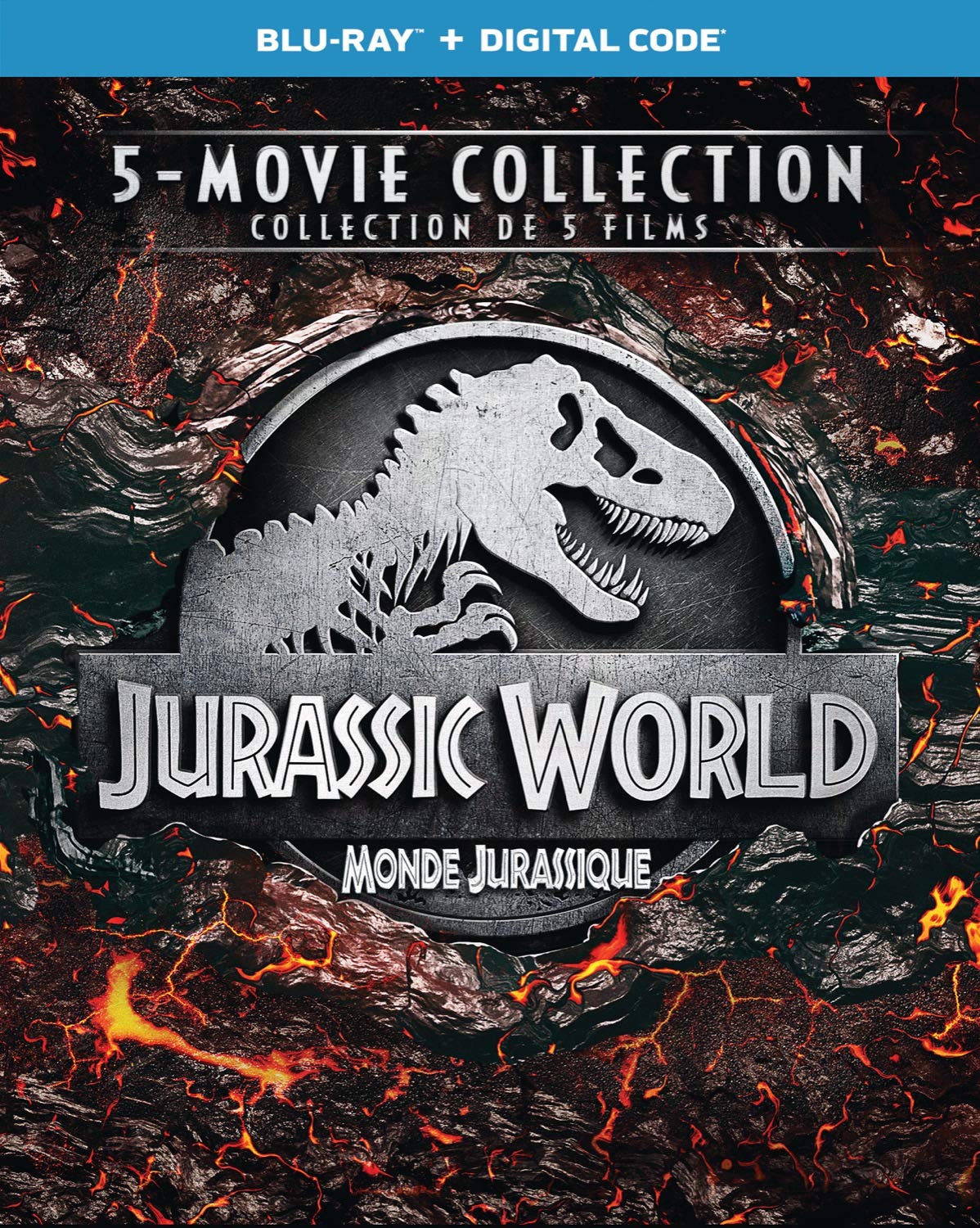 Jurassic World 5-Movie Collection - Blu-ray (Used)