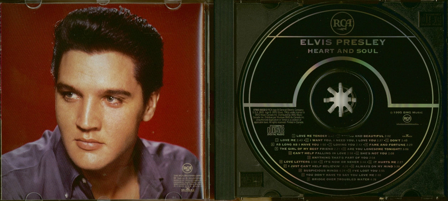 Elvis Presley / Heart and Soul - CD (Used)