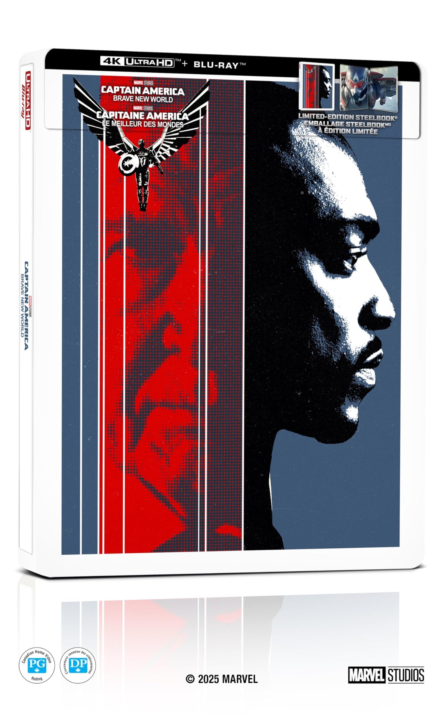 Captain America: Brave New World: Limited Steelbook - 4K/Blu-Ray