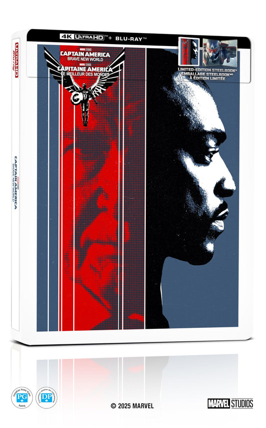 Captain America: Brave New World: Limited Steelbook - 4K/Blu-Ray