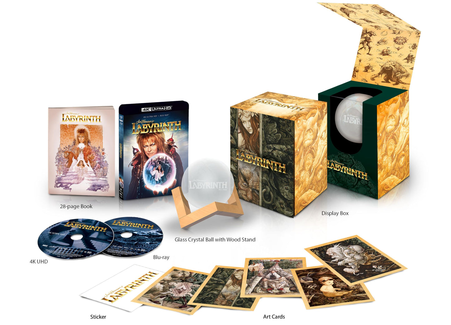 Labyrinth (1986): Limited Edition Collector's Set - 4K/Blu-Ray