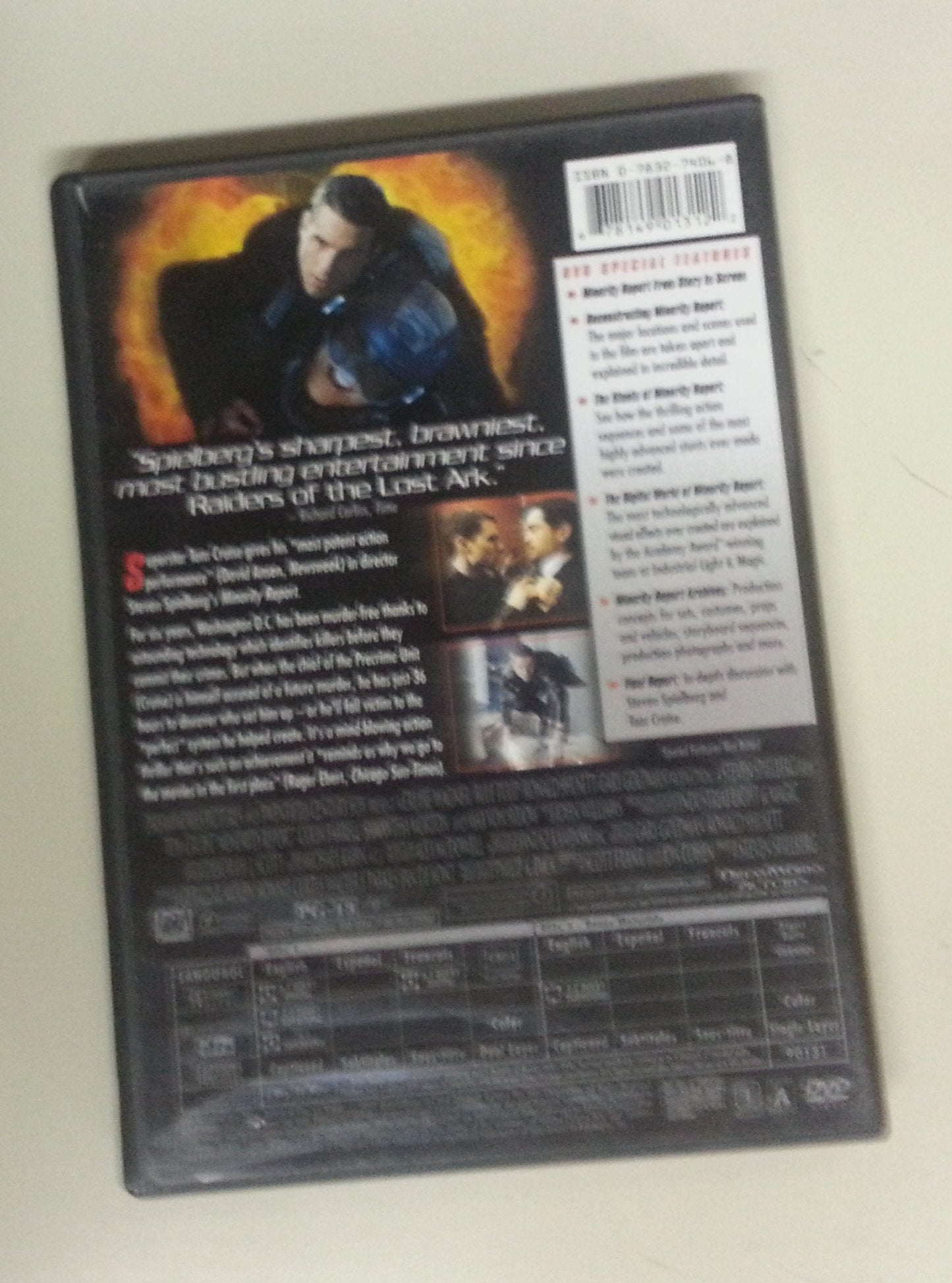 Minority Report (Full Screen) (Bilingual)