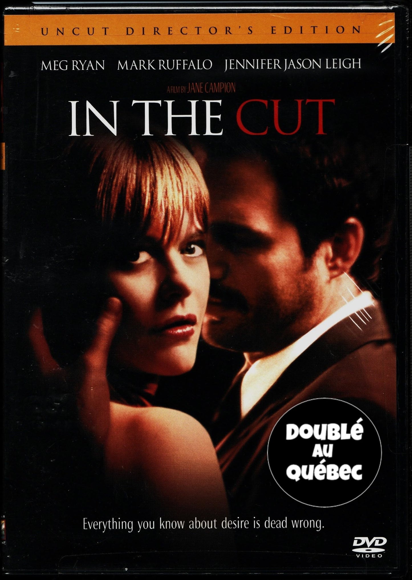 À Vif : Version Non Censuré - In the Cut: Uncut Director's Edition (English/French) 2003 (Widescreen) Doublé au Québec
