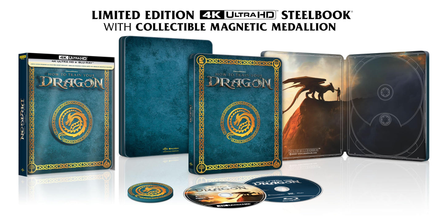 How to Train Your Dragon (2025) [Limited Edition Steelbook] - 4K/Blu-Ray