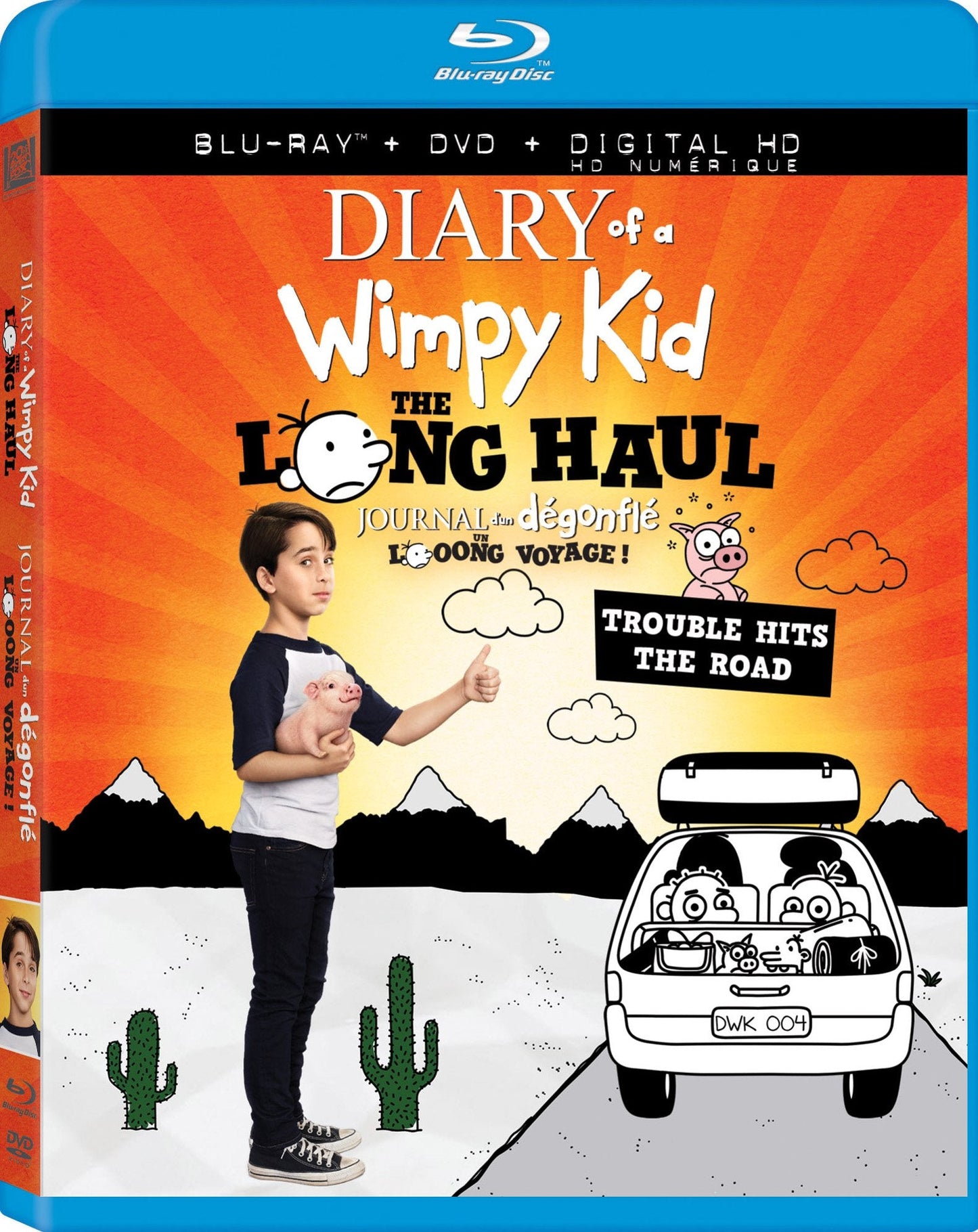 Diary of a Wimpy Kid: The Long Haul (Bilingual) [Blu-ray + DVD + Digital Copy]