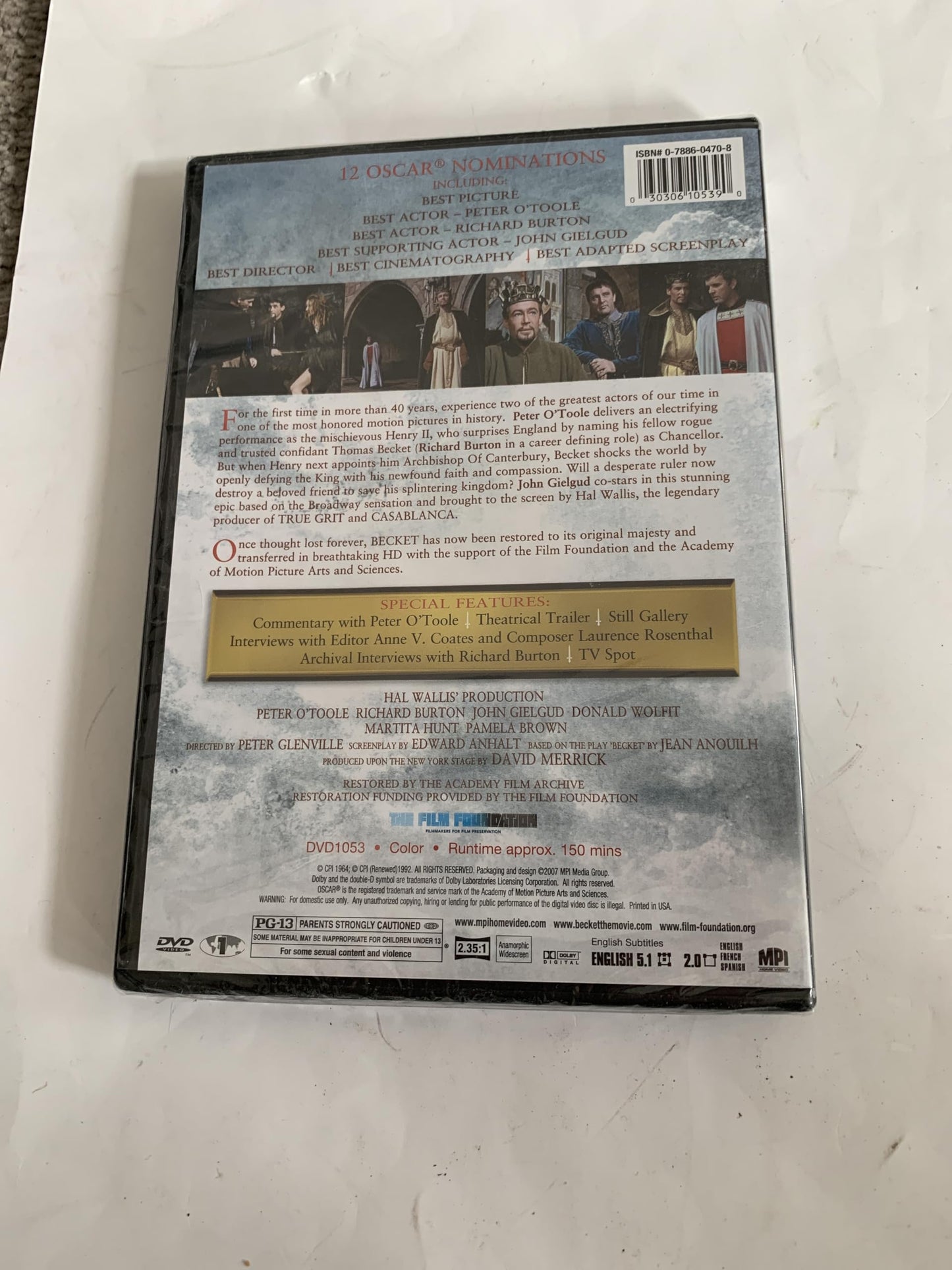 Becket - DVD (Used)