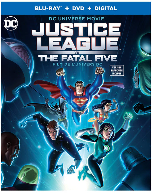Justice League vs. The Fatal Five (BIL/BD) (Version Francaise Incluse) [Blu-ray]
