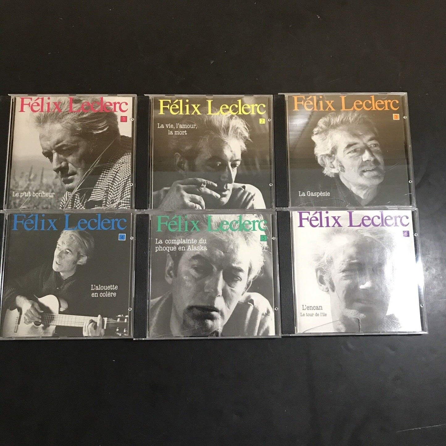 Le P'tit Bonheur - Le Coffret de Luxe offrant les Oeuvres de Felix Leclerc 1951-1975 (6CD)