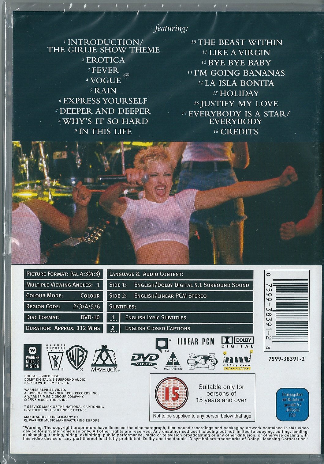 Madonna: The Girlie Show - Live Down Under (Full Screen)